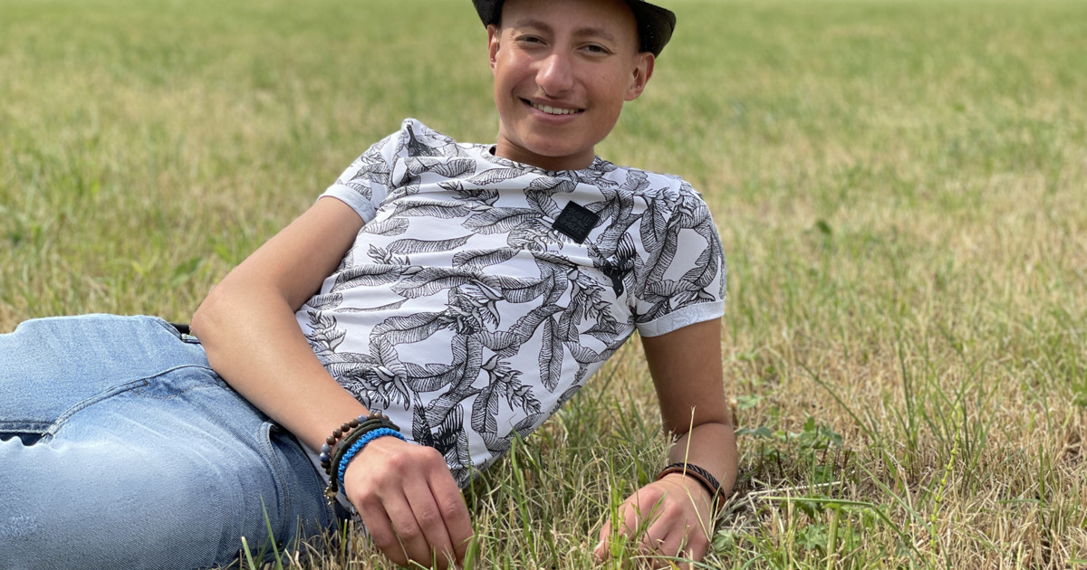 ‘Ik wil anderen in zo’n situatie helpen en laten zien hoe je toch positief kunt blijven.’